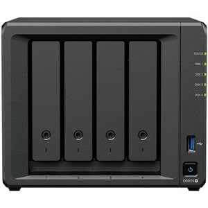 Synology DiskStation DS925+ SAN/NAS Storage System - 1 x AMD Ryzen V1500B Quad-core (4 Core) 2.20 GHz - 4 x HDD Supported 