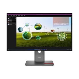 ThinkVision P27q-40 27inch QHD monitor IPS 2560 x 1440 (16:9) Anti-Glare DP+HDMI+USB-B input DP+Audio Out 4xUSB3.2 Gen1 hu