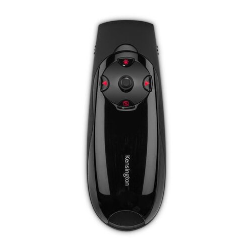 Kensington Presenter Expert. Red Laser With Cursor Control - Laser - Wireless - 45.72 m - Radio Frequency - 2.40 GHz - Bla