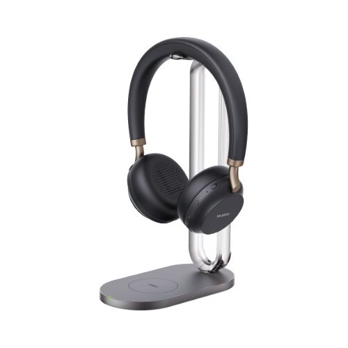 BH76 with Charging Stand Black USB-A - Microsoft Certified Teams Standard Bluetooth Wireless Headset Active Noise Cancella