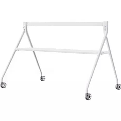 Floor Stand with Tray for Meetingboard86 White
