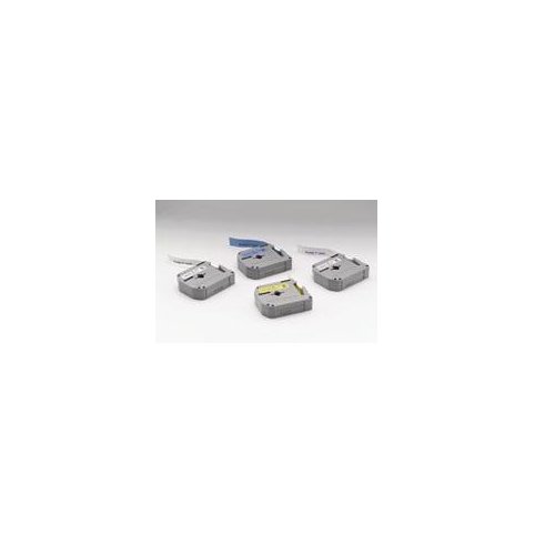 Brother M Series Labelling Tape - 12 mm Width x 8 m Length - Rectangle - Direct Thermal - White - Non-laminated