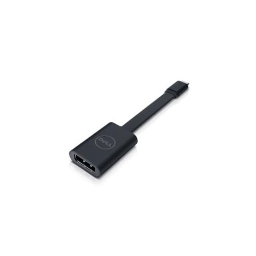 Dell USB-C(M) to DisplayPort Adapter - 1 x DisplayPort Digital Audio/Video Female - 1 x Type C USB Male - 4096 x 2160 Supp