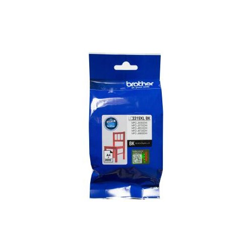 Brother LC3319XLBK Original High Yield Inkjet Ink Cartridge - Black Pack - 3000 Pages