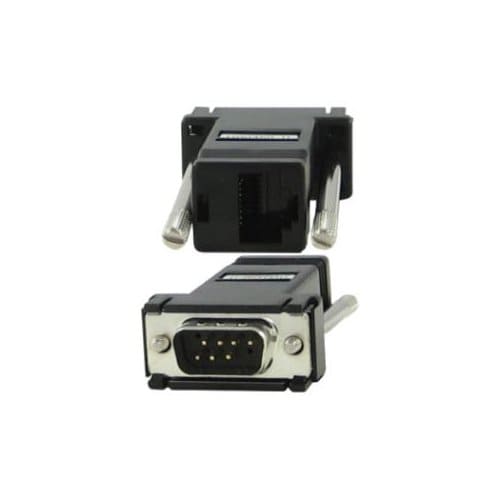 IOLAN RJ-45F TO DB-9M STRAIGHT-THRU (DCE) ADAPTER FOR MODEMS