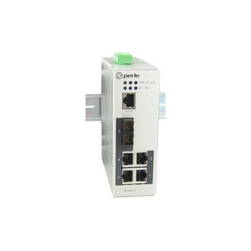 IDS-205F-CSD20 - INDUSTRIAL MANAGED ETHERNET SWITCH - 5 PORTS: 4 X 10/100/1000BASE-T RJ-45 PORTS AND 1 X 100BASE-LX 1310NM