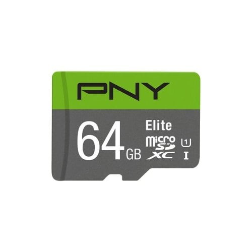 PNY Elite 64 GB Class 10/UHS-I (U1) microSDXC - 100 MB/s Read