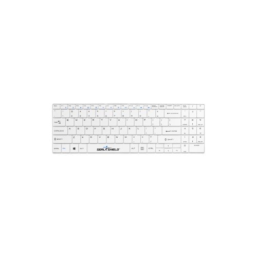Seal Shield Cleanwipe Keyboard - Wireless Connectivity - Bluetooth - 3 - White