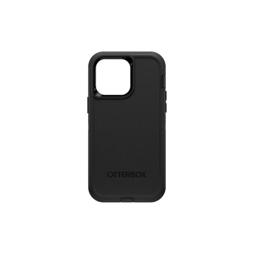 OtterBox Defender Rugged Carrying Case (Holster) Apple iPhone 14 Pro Max Smartphone - Black - Drop Resistant, Dirt Resista