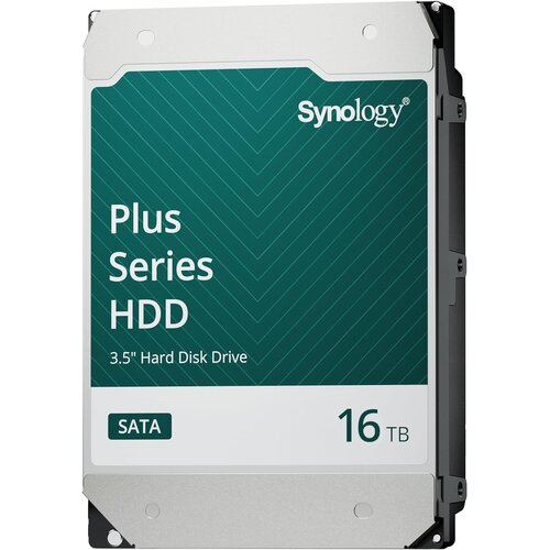 Synology Plus HAT3310-16T 16 TB Hard Drive - 3.5" Internal - SATA (SATA/600) - Conventional Magnetic Recording (CMR) Metho