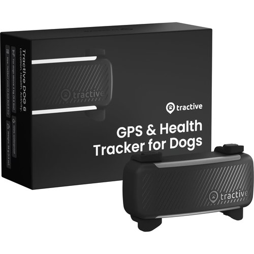 Tractive - Dog 6 GPS Tracker - Black