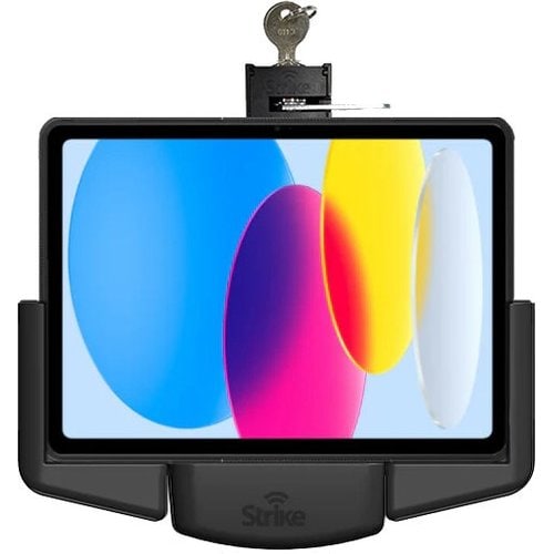 iPad (11th/10th Gen) Lockable Car Cradle for Strike Rugged Case (Landscape)
