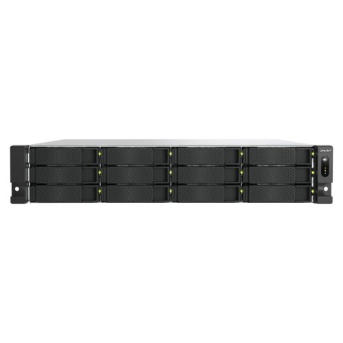 QNAP TS-h1277AXU-RP-R5-16G NAS Storage System - AMD Ryzen 5 Hexa-core (6 Core) - 12 x HDD Supported - 0 x HDD Installed -