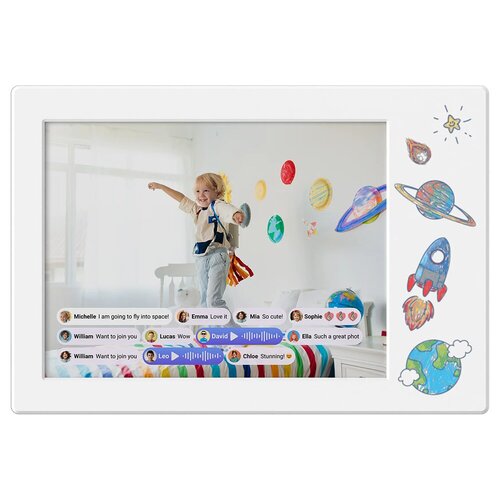 myFirst Frame Doodle 9 White