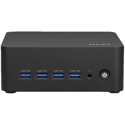 Cubi Z AI 8M Barebones - Ryzen 7 8845HS - DDR5-5600 - dTPM - 2 x M.2, 2 x HDMI, 2 x USB-C, 2 x 2.5Gbe LAN - Wifi 6 - Card 