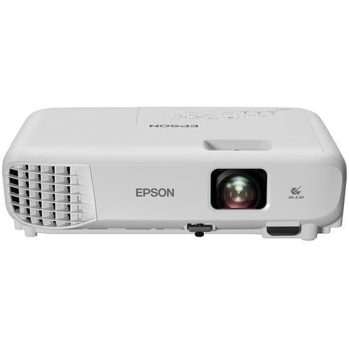 Epson EB-W53 3LCD Projector - 16:10 - Portable - White - Front - 1080p - 12000 Hour Economy Mode - 16,000:1 - 4000 lm - HD