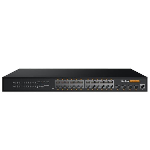 RCH240 L2+ Managed AV Switch. 24 Gigabit Ethernet ports with web-based Mgmt. 2 YR Warranty