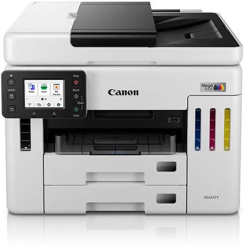 Canon MAXIFY GX7160 Wired & Wireless MegaTank Inkjet Multifunction Printer - Colour - Copier/Fax/Printer/Scanner - 600 x 1