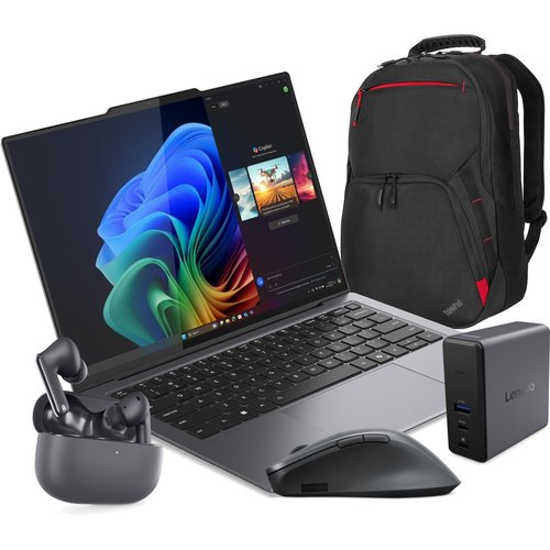 X9 14 21QA000KAU (Tch/U7/32/512) + X9 Travel Dock (40BD0065AU) + Pro Rechargeable Mouse (4Y51J62544) + X9 Ear Buds (4XD1R3