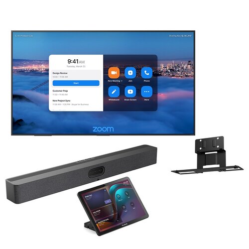 A50-031 + 75in Meeting Display Bundle. Includes MD-AVBracket-L Mount Bracket for A50/S50 on MeetingDisplay 75/86 - availab