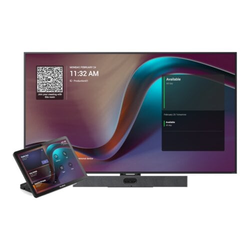 A50-031 + 86in Meeting Display Bundle. Includes MD-AVBracket-L Mount Bracket for A50/S50 on MeetingDisplay 75/86 - availab