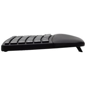 PRO FIT ERGONOMIC WIRELESS KEYBOARD AND MOUSE - BLACK