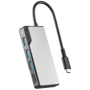 USB-C Fusion CORE 5-in-1 HDMI & USB Hub�## 1 x HDMI4K60Hz, 3 x USB-A (USB3.0) 1 x USB-C (Data + PD) - Space Grey