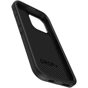 OtterBox Defender Rugged Carrying Case (Holster) Apple iPhone 14 Pro Max Smartphone - Black - Drop Resistant, Dirt Resista