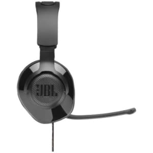 JBL Quantum 200 Gaming Headset - Stereo - Mini-phone (3.5mm) - Wired - Over-the-head - Binaural - Circumaural - Noise Redu