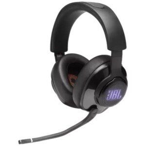 JBL Quantum 400 Gaming Headset - Stereo - Mini-phone (3.5mm), USB - Wired - Over-the-head - Binaural - Circumaural - Noise