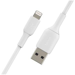 Belkin Lightning to USB-A Cable - 2.01 m Lightning/USB Data Transfer Cable for Notebook, Power Bank, iPhone, iPad Pro - Fi