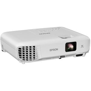 Epson EB-W53 3LCD Projector - 16:10 - Portable - White - Front - 1080p - 12000 Hour Economy Mode - 16,000:1 - 4000 lm - HD
