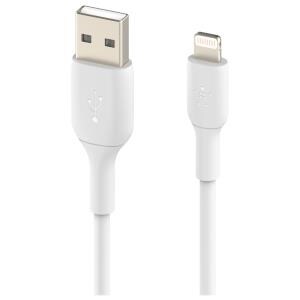 Belkin Lightning to USB-A Cable - 2.01 m Lightning/USB Data Transfer Cable for Notebook, Power Bank, iPhone, iPad Pro - Fi
