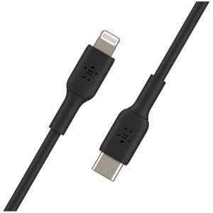 Belkin Braided USB-C to Lightning Cable (2m / 6.6ft, Black) - 2.01 m Lightning/USB-C Data Transfer Cable for iPad, iPad Pr