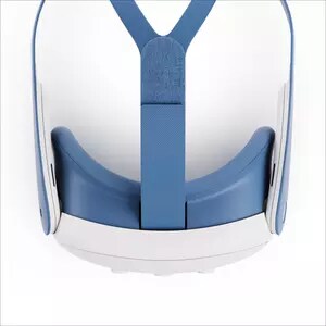 Quest 3 Facial Interface and Head Strap - Blood Orange