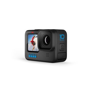 Gopro Videocámara digital Sí GoPro HERO10 - Pantalla Táctil LCD - CMOS 1/2,3" - Sí - 5.3K - Negro - 16:9 - 23.6Megapíxel V