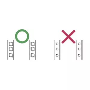 QNAP RAIL-B02 Kit de raíl de montaje para Sistema de Memoria de Red, Bastidor