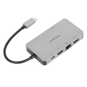 Targus DOCK419USZ USB 3.2 (1 Gen) Tipo C Base de conexión para Portátil - 100W - Gris - 2 Displays Supported - 4K, Full HD
