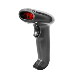 Escáner de mano de código de barras inalámbrico - laser - 1D - 300 escaneos/seg - Memoria de 2MB - Modo de transmisión: Ha