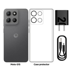 MOTO G15 4+128 GRIS
