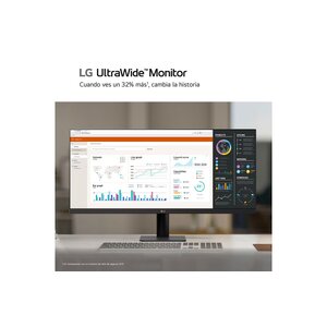 Monitor LCD LG Ultrawide 34U511A-B 34" Class WFHD - 21:9 - 86.4cm (34") Viewable - Tecnología conmutación en el mismo plan