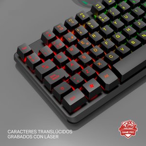 Combo Gamer 4P Teclado Mult -Mouse-Heads