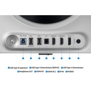 Monitor de juego OLED Samsung Odyssey G6 S27DG612SL 27" Class WQHD - 16:9 - Plata - 68.6cm (27") Viewable - OLED - 2560 x 