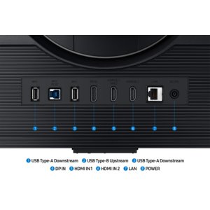 Monitor LCD inteligente para juegos Samsung Odyssey G7 S32DG700EL 32" Class 4K UHD - 16:9 - Negro - 81.3cm (32") Viewable 