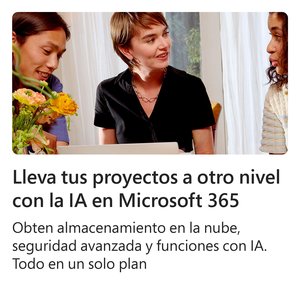 Microsoft 365 Personal (12 meses) 1 usuario. PC/Mac/Iphone/tablet. Requiere activación