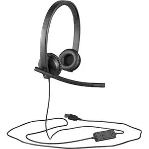 Auriculares Logitech H570e Cableado Sobre la cabeza Estéreo - Binaural - Supra-aural - 31.50Hz a 20kHz - Función de cancel