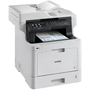 Impresora Láser Multifunción Brother MFC-L8900CDW Inalámbrico - Color - Copiadora/Fax/Impresora/Escáner - 33 ppm Mono/33 p