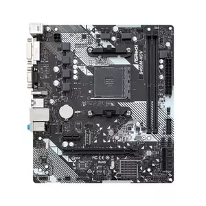 Placa Base de computador de escritorio ASRock B450M-HDV R4.0 - AMD B450 Conjunto de Circuitos Integrados - Socket AM4 - Mi