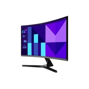Monitor LED Samsung Essential S3 S27D390GAN 27" Clase Full HD Pantalla curva - 16:9 - Negro - 68.6cm (27") Viewable - Vert
