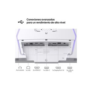 Monitor LCD inteligente para juegos LG UltraGear 32G810SA-W 32" Class 4K UHD - 16:9 - 80cm (31.5") Viewable - Tecnología c